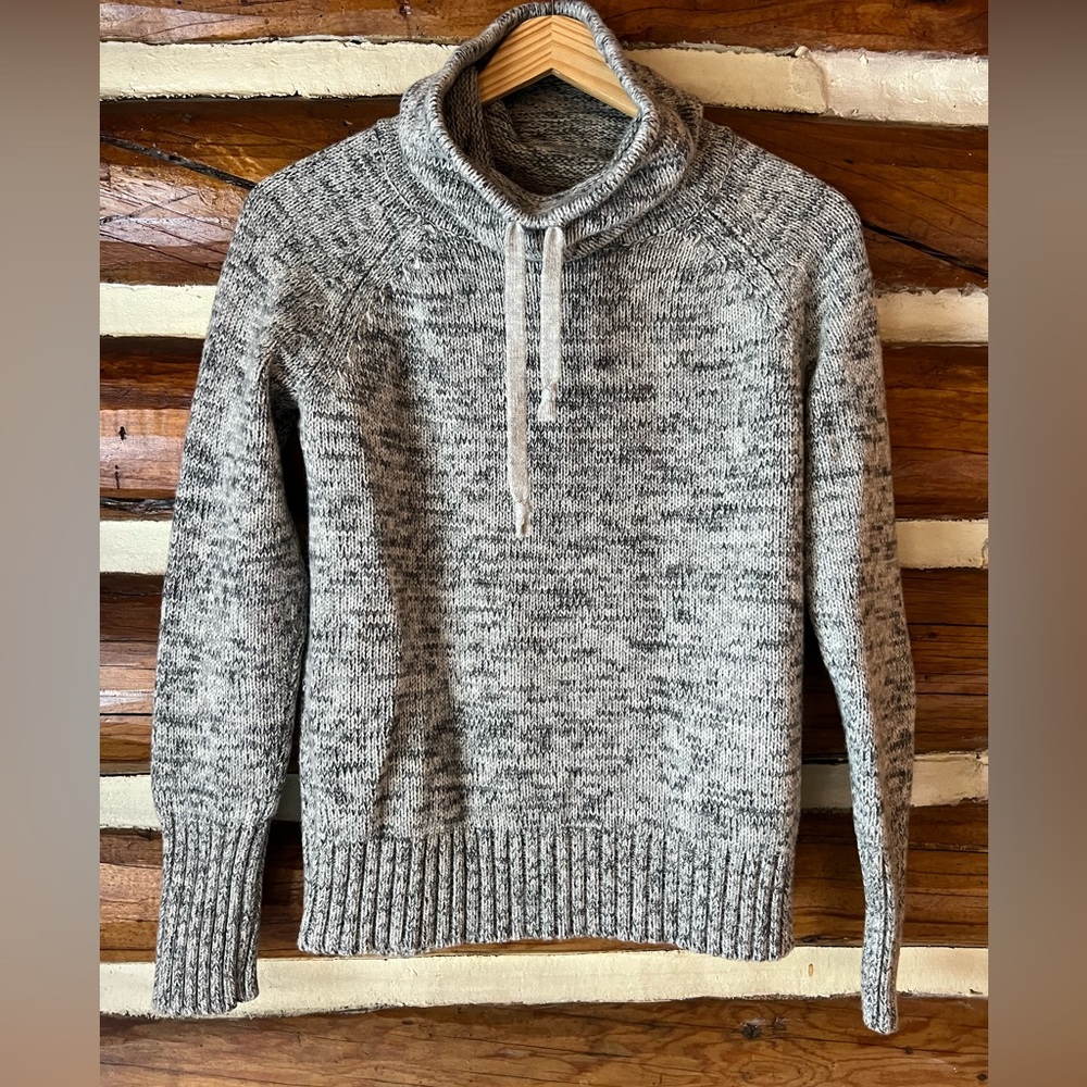 Athleta 100% Merino Wool Cowl Neck Sweater